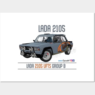 Lada 2105 VFTS Group B Front 11 Posters and Art